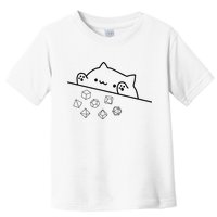 Cat Throwing Rainbow Dice Tabletop Rpg Toddler T-Shirt