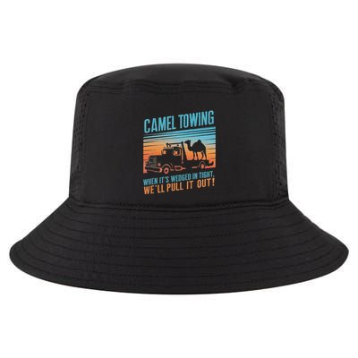Camel Towing Retro Adult Humor Saying Cool Comfort Performance Bucket Hat