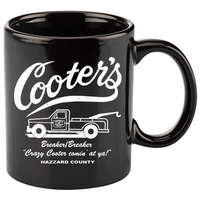 CooterS Towing Repairs Garage 11oz C Handle Ceramic Mug