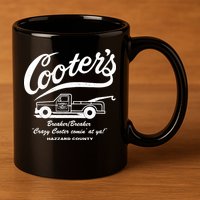 CooterS Towing Repairs Garage 11oz C Handle Ceramic Mug