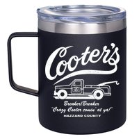 CooterS Towing Repairs Garage 12oz Stainless Steel Coffee Mug