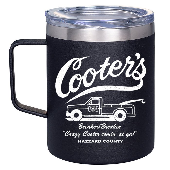 CooterS Towing Repairs Garage 12oz Stainless Steel Coffee Mug