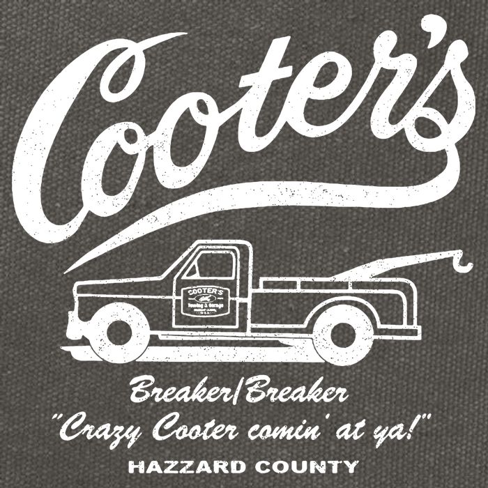 CooterS Towing Repairs Garage Cotton Canvas Backpack