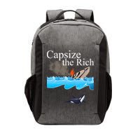 Capsize The Rich Orca Awareness Vector Backpack