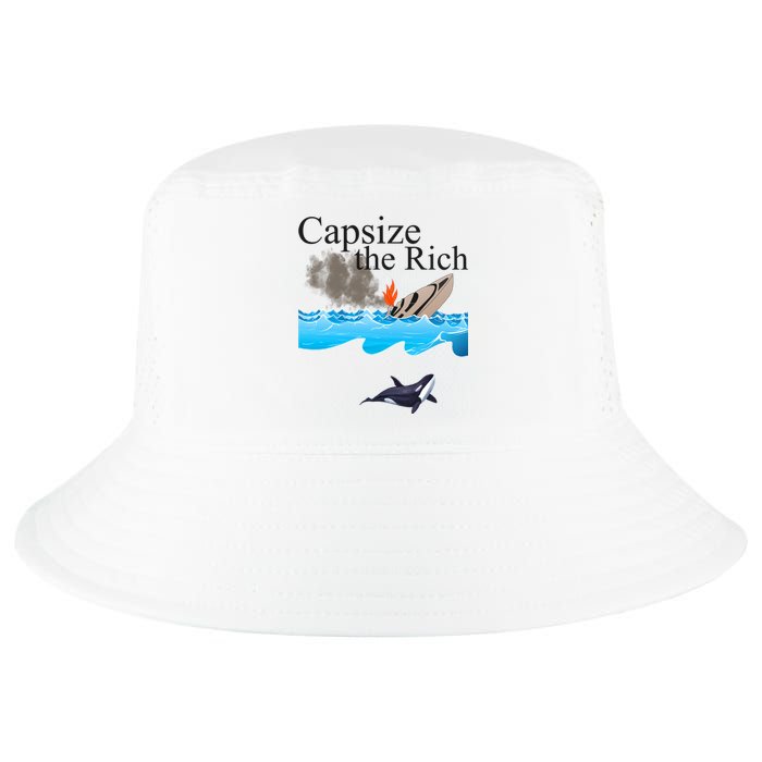 Capsize The Rich Orca Awareness Cool Comfort Performance Bucket Hat