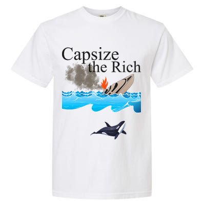 Capsize The Rich Orca Awareness Garment-Dyed Heavyweight T-Shirt