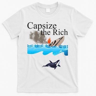 Capsize The Rich Orca Awareness T-Shirt