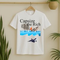 Capsize The Rich Orca Awareness T-Shirt