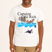 Capsize The Rich Orca Awareness Tall T-Shirt