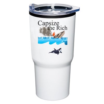 Capsize The Rich Orca Awareness Tumbler