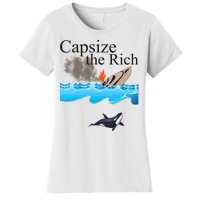 Capsize The Rich Orca Awareness Women's T-Shirt