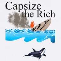 Capsize The Rich Orca Awareness Kids T-Shirt