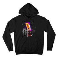 Cassette Tape Retro Vintage 70S 80S 90S Music Hoodie