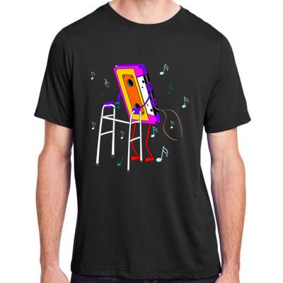 Cassette Tape Retro Vintage 70S 80S 90S Music Adult ChromaSoft Performance T-Shirt