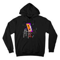 Cassette Tape Retro Vintage 70S 80S 90S Music Tall Hoodie