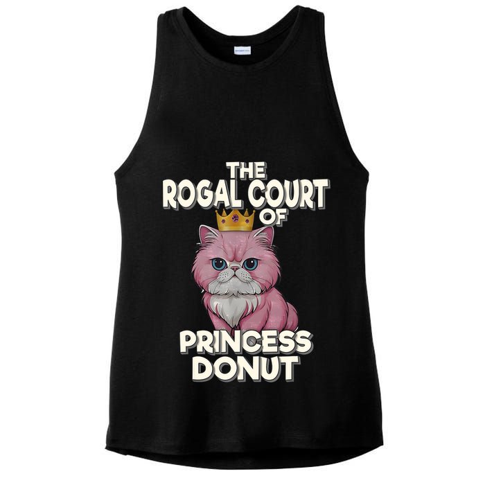 Cat The Royal Court Of Princess Donut Dungeon Crawler Carl  Ladies PosiCharge Tri-Blend Wicking Tank