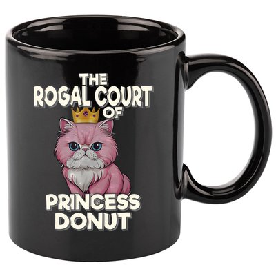 Cat The Royal Court Of Princess Donut Dungeon Crawler Carl  11oz C Handle Ceramic Mug