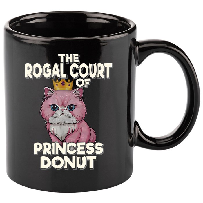 Cat The Royal Court Of Princess Donut Dungeon Crawler Carl  11oz C Handle Ceramic Mug