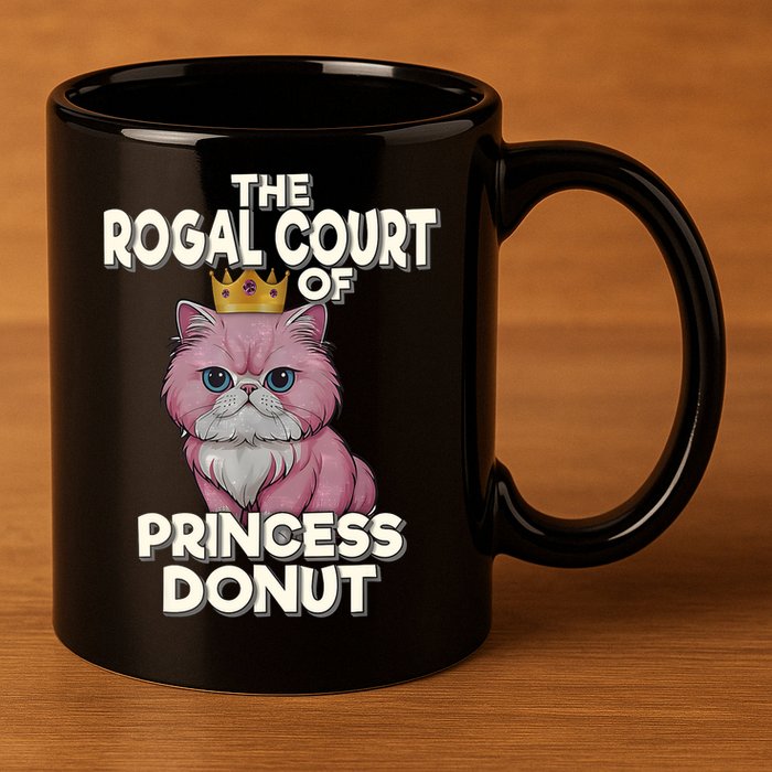 Cat The Royal Court Of Princess Donut Dungeon Crawler Carl  11oz C Handle Ceramic Mug