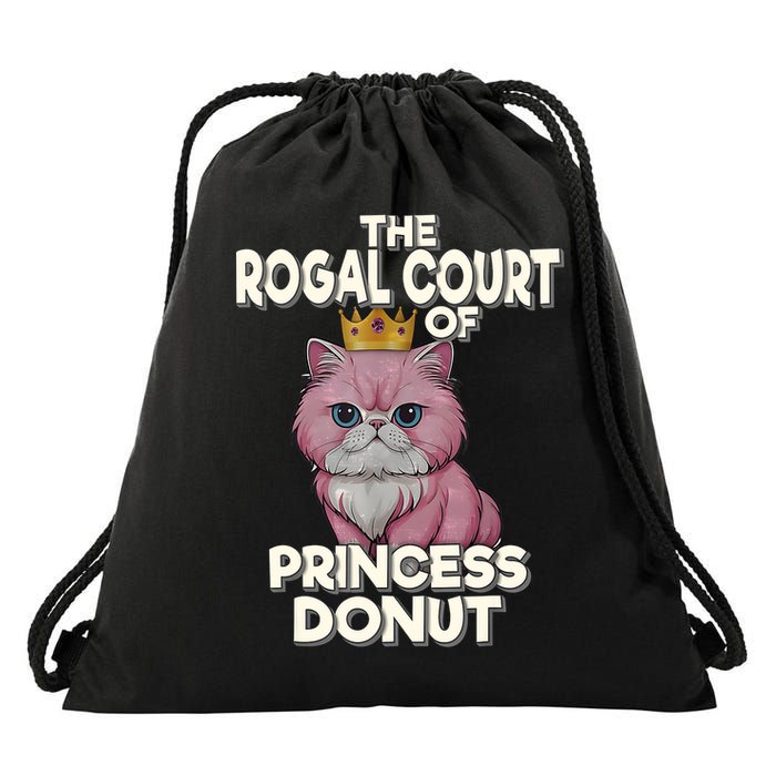 Cat The Royal Court Of Princess Donut Dungeon Crawler Carl  Drawstring Bag