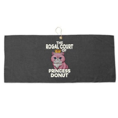 Cat The Royal Court Of Princess Donut Dungeon Crawler Carl  Large Microfiber Waffle Golf Towel