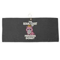 Cat The Royal Court Of Princess Donut Dungeon Crawler Carl  Large Microfiber Waffle Golf Towel