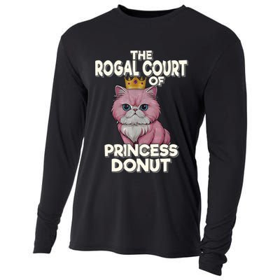 Cat The Royal Court Of Princess Donut Dungeon Crawler Carl  Cooling Performance Long Sleeve Crew