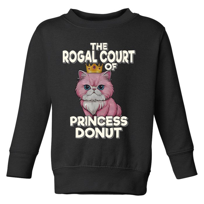 Cat The Royal Court Of Princess Donut Dungeon Crawler Carl  Toddler Sweatshirt