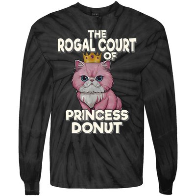 Cat The Royal Court Of Princess Donut Dungeon Crawler Carl  Tie-Dye Long Sleeve Shirt