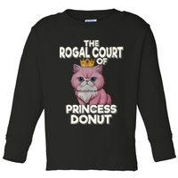 Cat The Royal Court Of Princess Donut Dungeon Crawler Carl  Toddler Long Sleeve Shirt