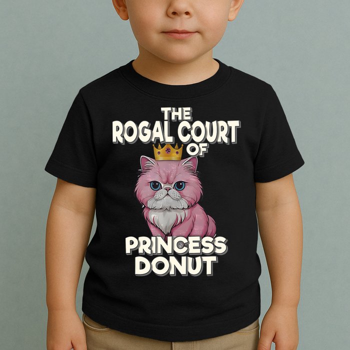 Cat The Royal Court Of Princess Donut Dungeon Crawler Carl  Toddler T-Shirt