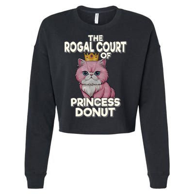 Cat The Royal Court Of Princess Donut Dungeon Crawler Carl  Cropped Pullover Crew
