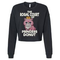 Cat The Royal Court Of Princess Donut Dungeon Crawler Carl  Cropped Pullover Crew