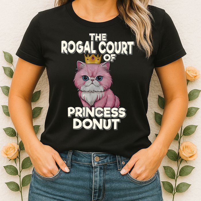 Cat The Royal Court Of Princess Donut Dungeon Crawler Carl  Womens T-Shirt