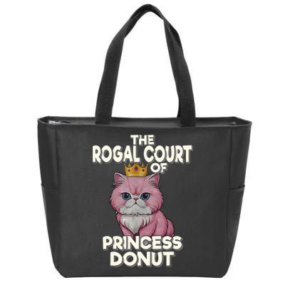 Cat The Royal Court Of Princess Donut Dungeon Crawler Carl  Zip Tote Bag