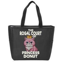 Cat The Royal Court Of Princess Donut Dungeon Crawler Carl  Zip Tote Bag