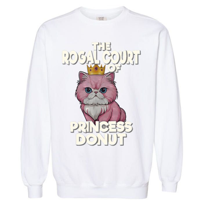 Cat The Royal Court Of Princess Donut Dungeon Crawler Carl  Garment-Dyed Sweatshirt