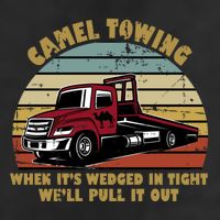 Camel Towing Retro Funny Adult Humor Cringey Dirty Joke Meaningful Gift 15oz Campfire Ceramic Mug