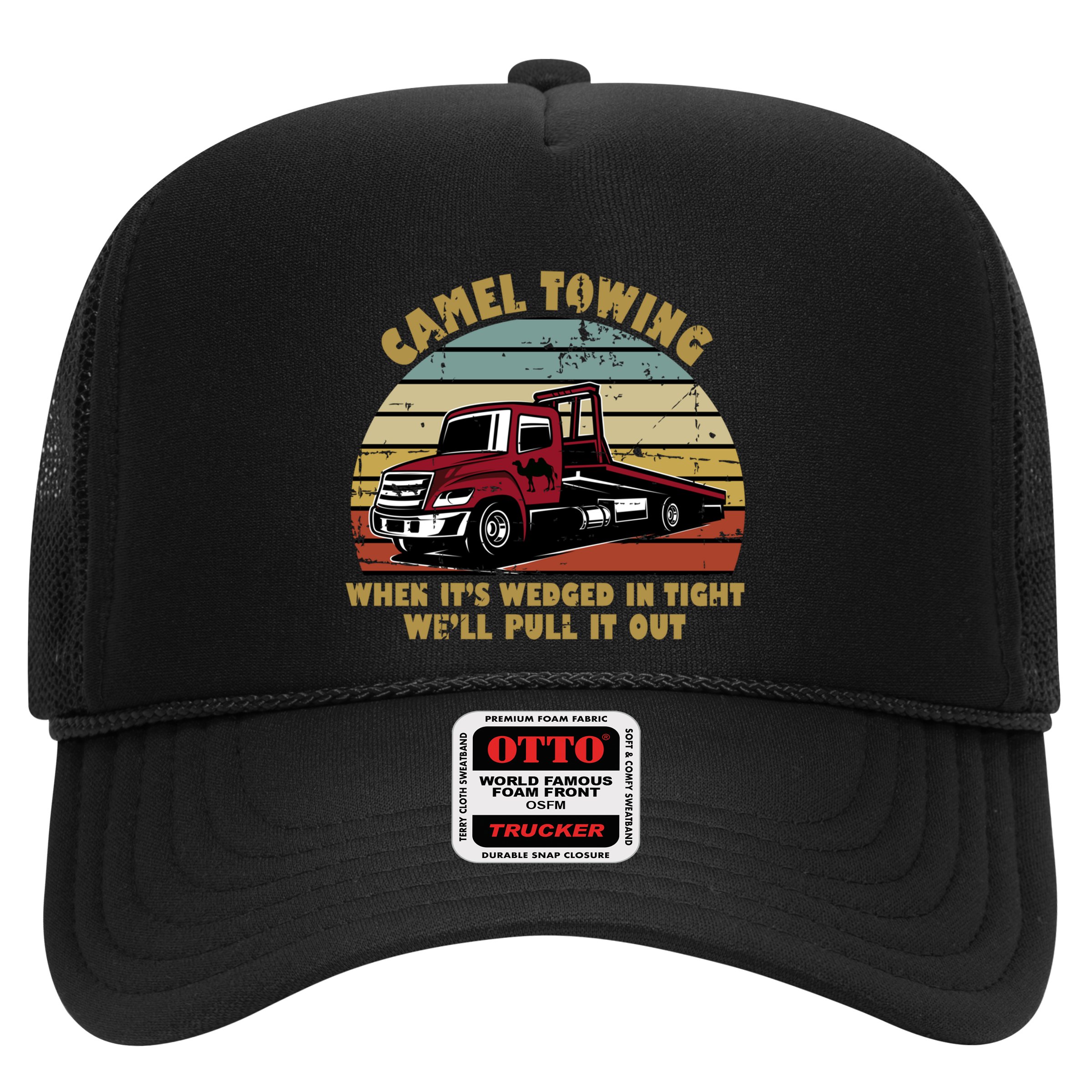 Camel Towing Retro Funny Adult Humor Cringey Dirty Joke Meaningful Gift Hat