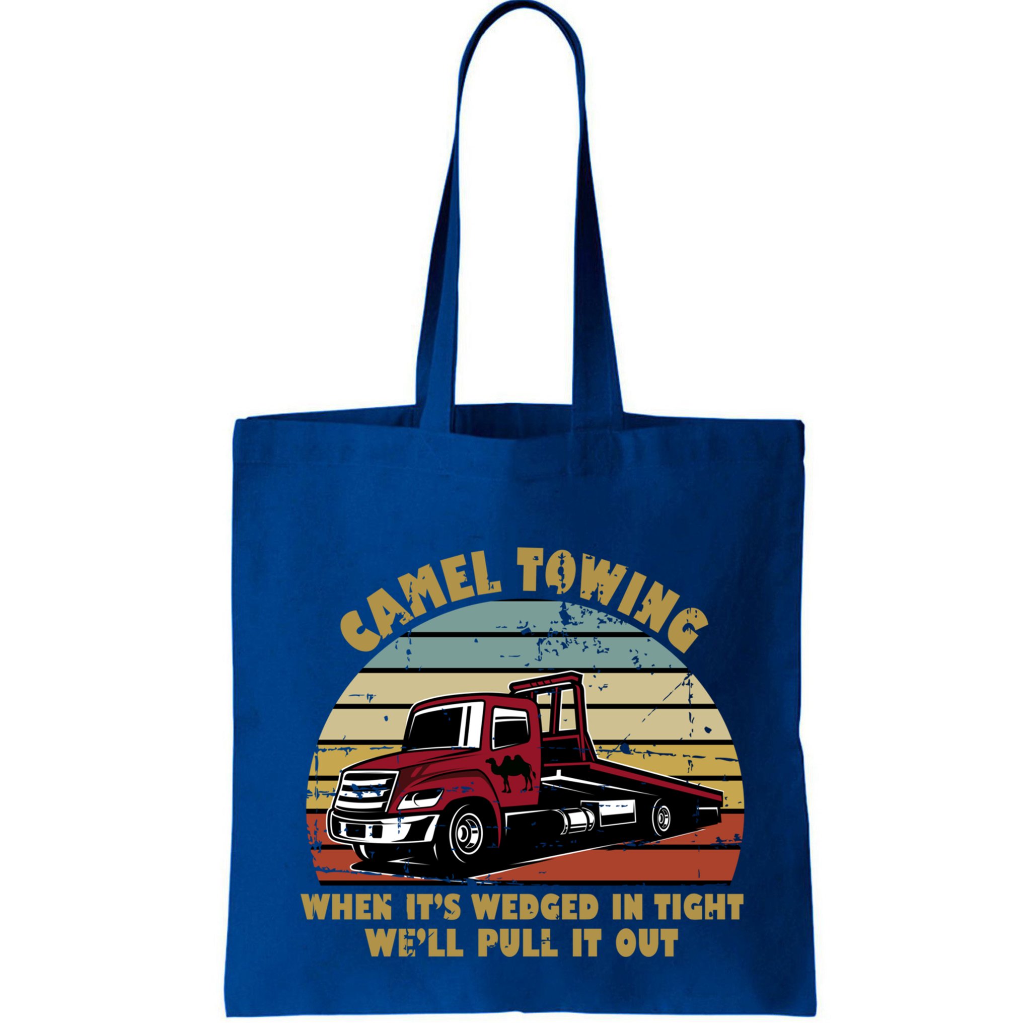 Camel Towing Retro Funny Adult Humor Cringey Dirty Joke Meaningful Gift Bag