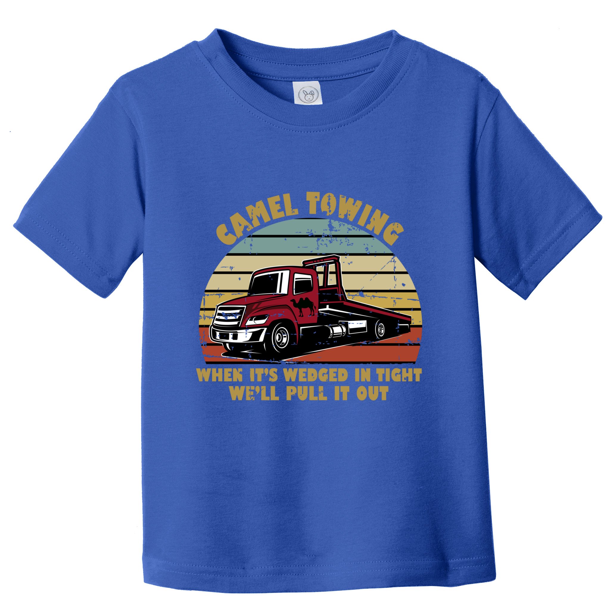 Camel Towing Retro Funny Adult Humor Cringey Dirty Joke Meaningful Gift Toddler T-Shirt