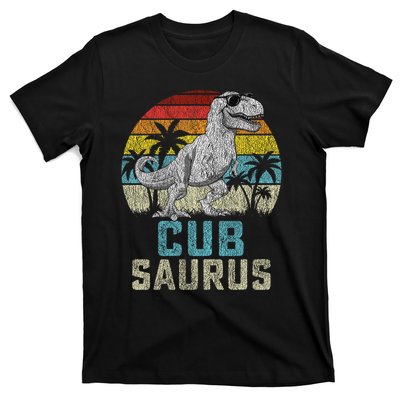 Cubsaurus T Rex Dinosaur Cub Saurus FatherS Family T-Shirt