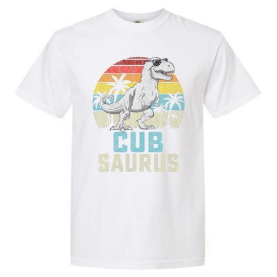 Cubsaurus T Rex Dinosaur Cub Saurus FatherS Family Garment-Dyed Heavyweight T-Shirt