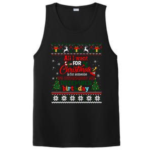 Christmas To Remember My December Birthday Ugly Xmas Gift PosiCharge Competitor Tank