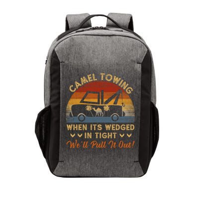 Camel Towing Retro Adult Humor Saying Funny Halloween Great Gift Vector Backpack