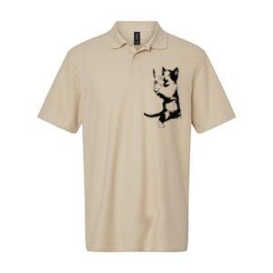 Cat The Ripper Softstyle Adult Sport Polo