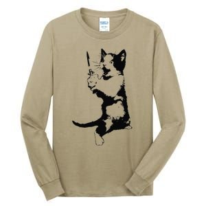 Cat The Ripper Tall Long Sleeve T-Shirt