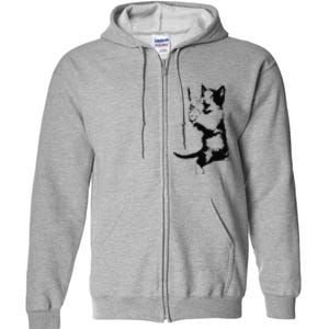 Cat The Ripper Full Zip Hoodie