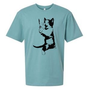 Cat The Ripper Sueded Cloud Jersey T-Shirt