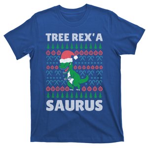 Christmas Tree Rex A' Saurus Cool Gift Funny Dinosaur Great Gift T-Shirt